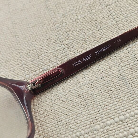 Nine West Women Glasses Frame NW8000 Brown Eyeglasses 53[]16 135 Eye Wear - Picture 11 of 12
